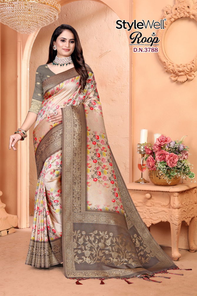 Roop By Stylewell Rich Pallu Designer Sarees Exporters In India